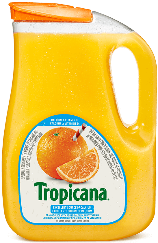 Jus D’orange Tropicana®  - Calcium Et Vitamine D 