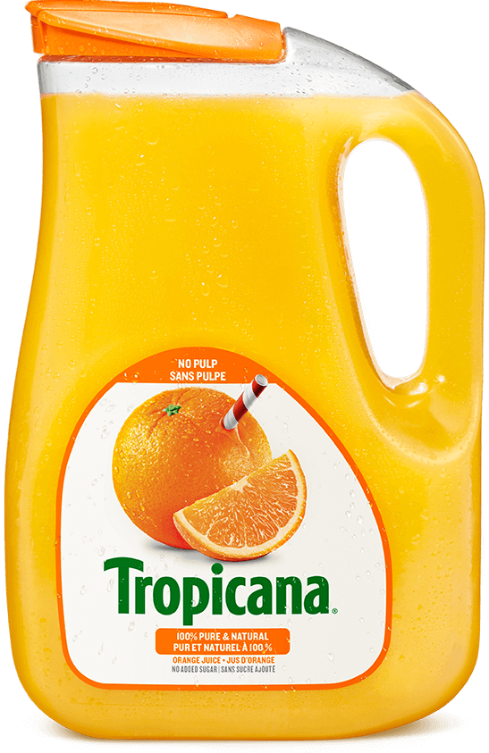 Jus D’orange Tropicana® Pur À 100 % - Sans Pulpe