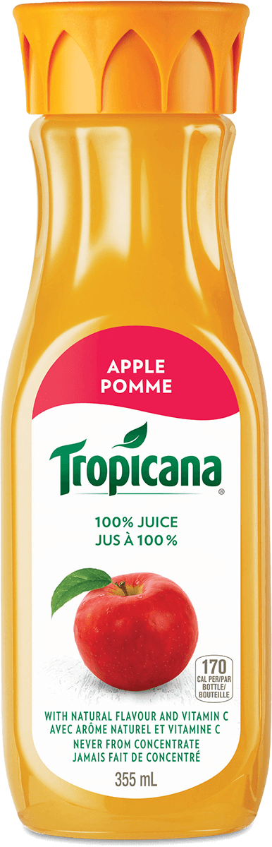 Jus Tropicana® À 100 % Jus De Pomme Fraîchement Pressé