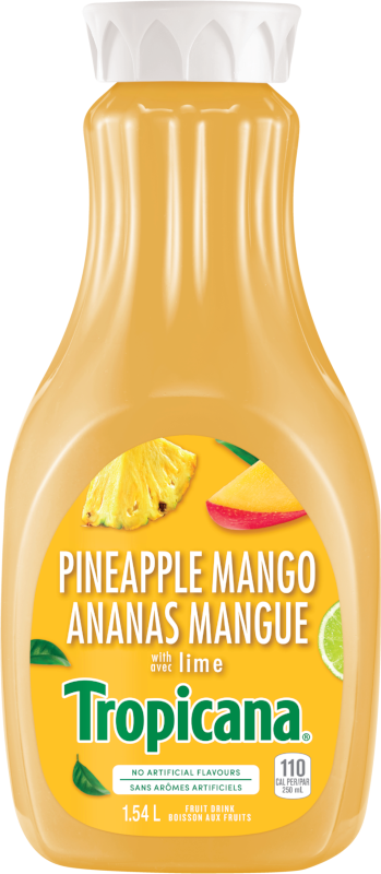 Tropicana® Pineapple Mango With a Hint of Lime Fruit Beverage