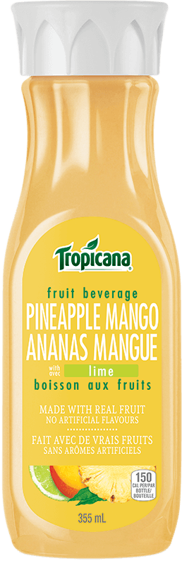 Boisson Au Fruits Tropicana® Ananas Et Mangue Avec Lime