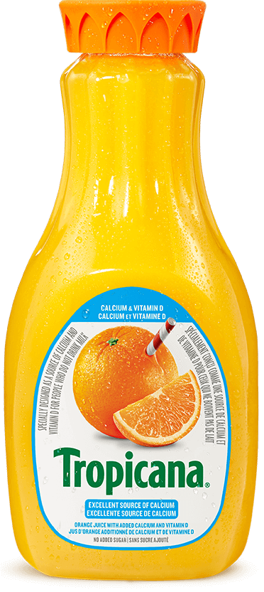 Jus D’orange Tropicana®  - Calcium Et Vitamine D 