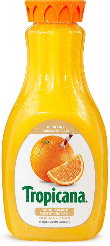 Tropicana® 100 % Pure Orange Juice - Lots of Pulp