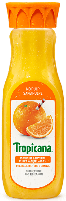Tropicana 100 % Pure Orange Juice - No Pulp