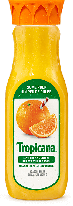 Tropicana 100 % Pure Orange Juice - Some Pulp 