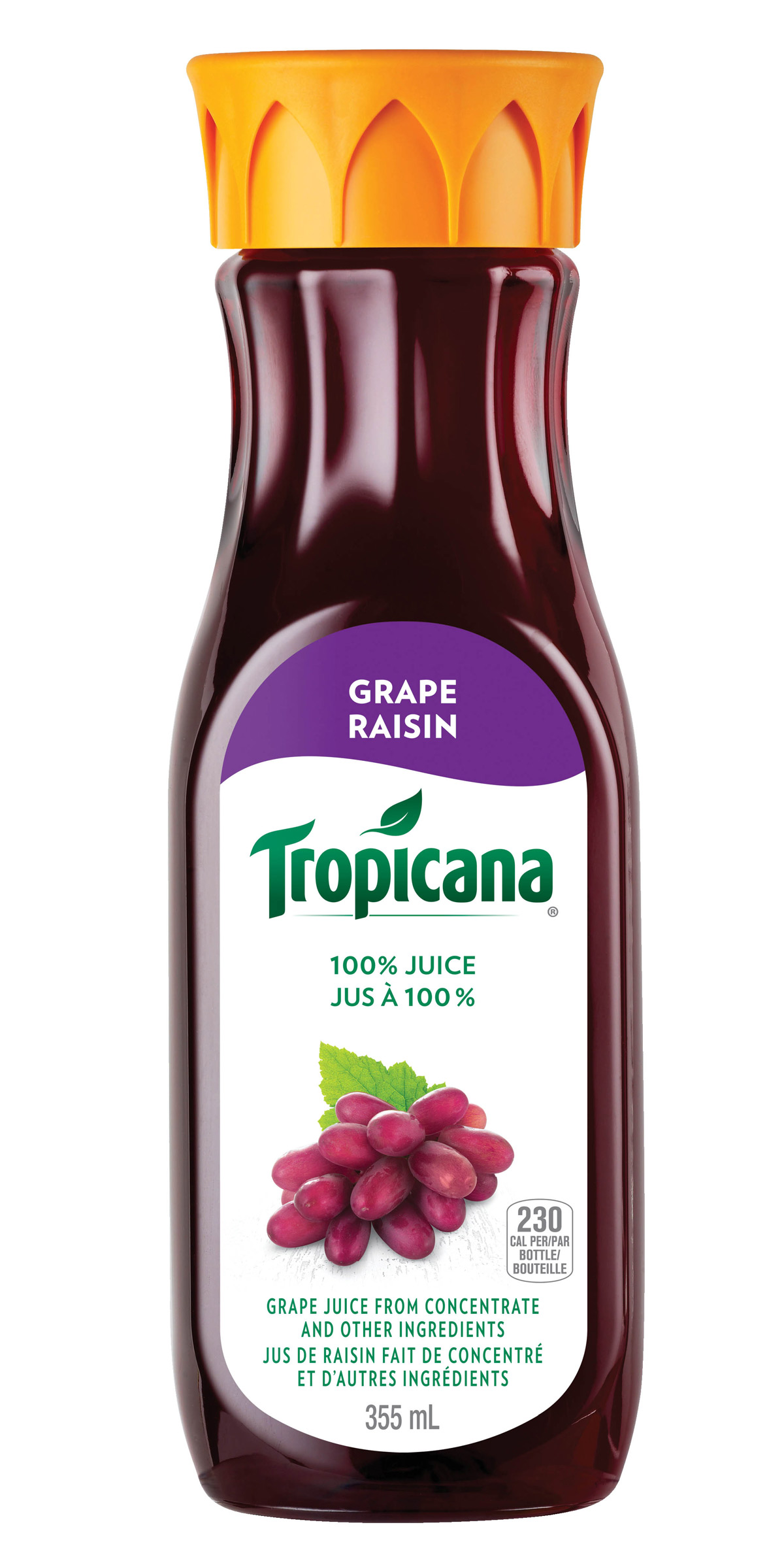 Tropicana® 100 Raisin fait de jus concentré Tropicana.ca