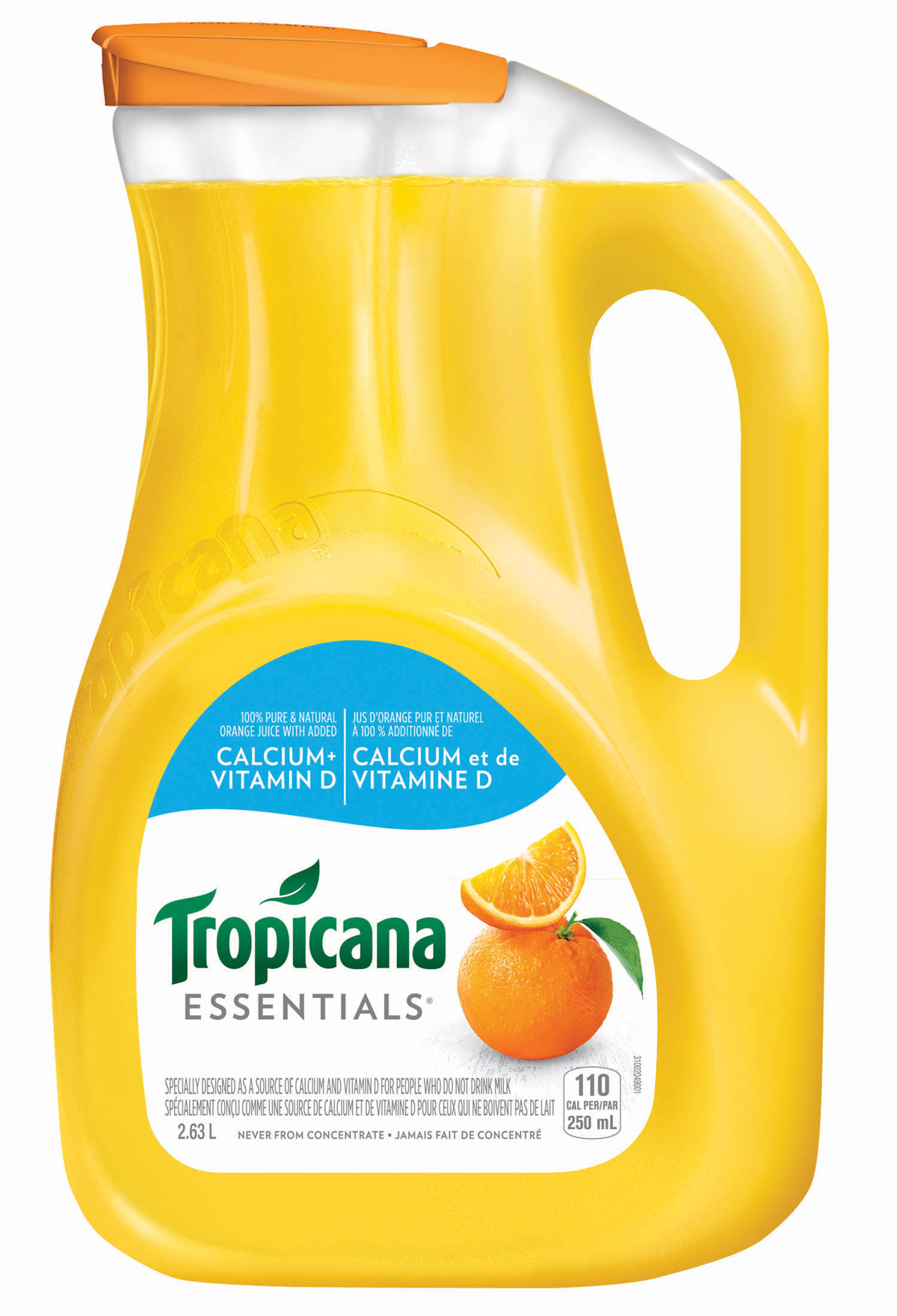 Tropicana Essentials® Calcium et vitamine D Tropicana.ca