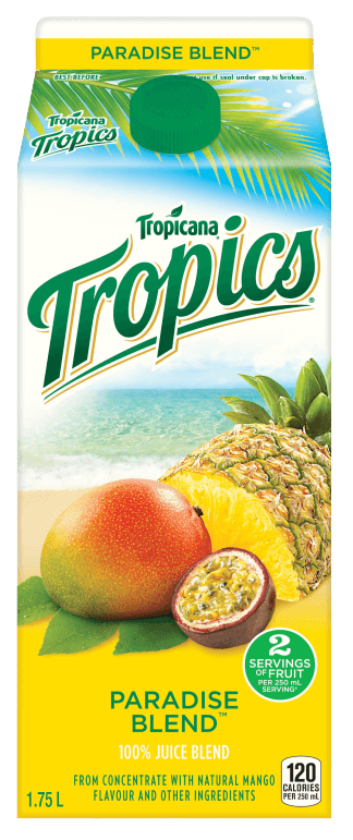 Tropicana® Tropics® Mélange du paradisMC